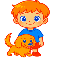 [LINEスタンプ] ダックスと僕