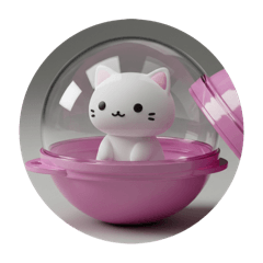 [LINEスタンプ] 動物をモチーフにしたカプセルトイイラスト