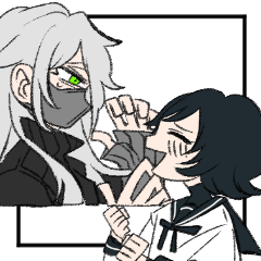 [LINEスタンプ] かずらちゃんとうろくん