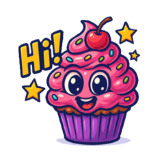 [LINEスタンプ] Cupcake Days