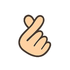 [LINEスタンプ] リアクション用指絵文字