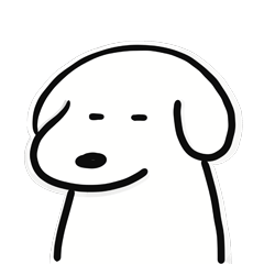 [LINEスタンプ] 低電力わんこ