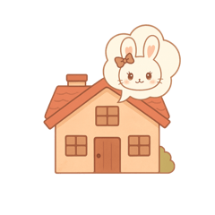 [LINEスタンプ] ぴょんこ先輩の そっと寄りそうスタンプ