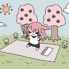 [LINEスタンプ] そらぴがーるず4