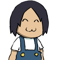 [LINEスタンプ] オーバーオールを着たおとこのこ☆