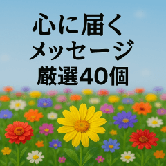 [LINEスタンプ] 大切な人へ 心に届くメッセージを花と共に 