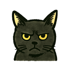 [LINEスタンプ] 黒猫兄弟ココピー
