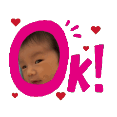 [LINEスタンプ] みあい(新生児)