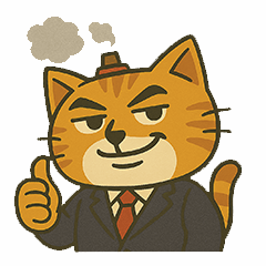 [LINEスタンプ] お灸ねこ・ヒロシの日常