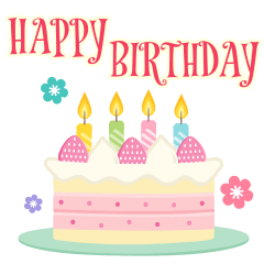 [LINEスタンプ] かわいい誕生日＆年中行事♪お祝い