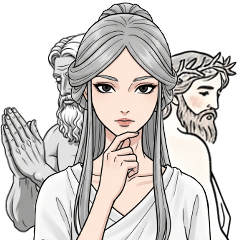 [LINEスタンプ] 洒落た神々