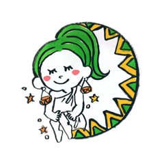 [LINEスタンプ] IAM MAIMAIの星座〜天秤座〜