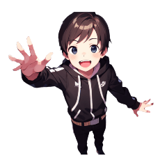 [LINEスタンプ] 美少年の日常風景1