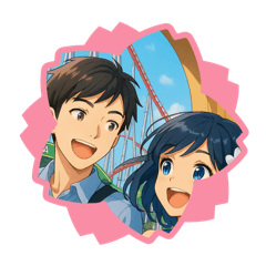 [LINEスタンプ] 幸せみんなに感謝