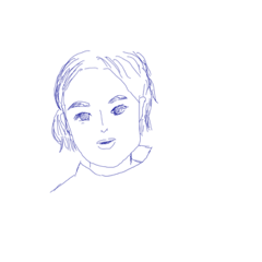 [LINEスタンプ] 人の顔を描きました