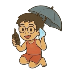 [LINEスタンプ] Dr. Sam ライフガード編