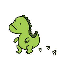 [LINEスタンプ] シャクレきょうりゅう