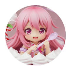 [LINEスタンプ] 精霊みなみちゃんLINEスタンプ第四弾