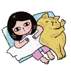 [LINEスタンプ] 夏に白髪が出たとき