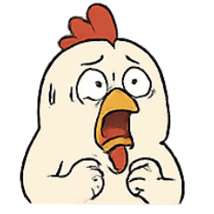 [LINEスタンプ] ビビリなニワトリGigiは毎日が大騒ぎ