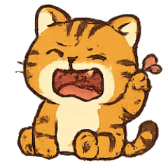 [LINEスタンプ] 暴走トラ・トラオ