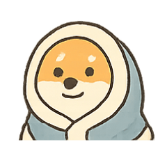[LINEスタンプ] 暴走する柴犬の日常