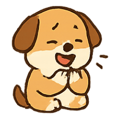 [LINEスタンプ] カンカンパップはお腹ぺこぺこ