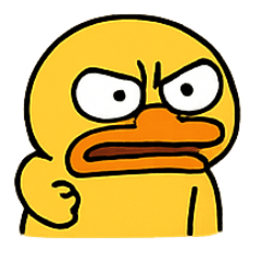 [LINEスタンプ] やばいアヒルの日常