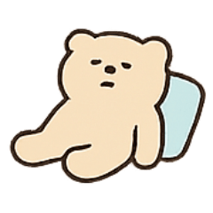 [LINEスタンプ] あきらめグマのぐでぐで日常