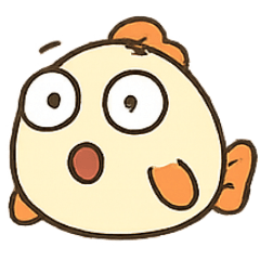 [LINEスタンプ] ぼんやり魚Googoの毎日