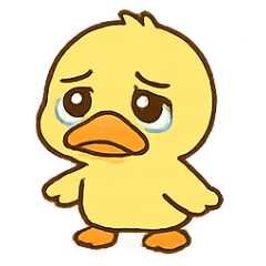 [LINEスタンプ] すねアヒルのグアグア登場
