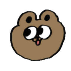 [LINEスタンプ] くま田のスタンプ▼