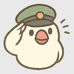 [LINEスタンプ] ゆるっと文鳥の日常スタンプ