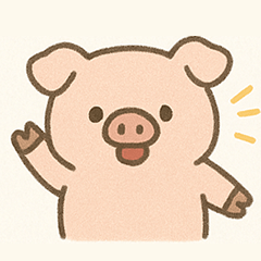 [LINEスタンプ] ぶたさんのまったりスタンプ
