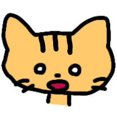 [LINEスタンプ] [アレンジ用]感情豊かなトラネコ