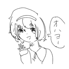 [LINEスタンプ] 小麦粉さん