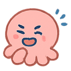 [LINEスタンプ] 感情爆発タコのジョジョ