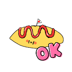 [LINEスタンプ] おいしい料理たち
