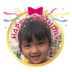 [LINEスタンプ] サミちゃん誕生日おめでとう