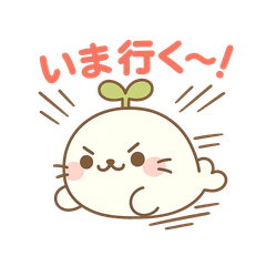 [LINEスタンプ] もふっと癒し系♪しろたんぽスタンプ
