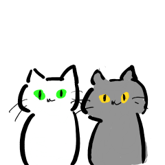 [LINEスタンプ] さわのねこ