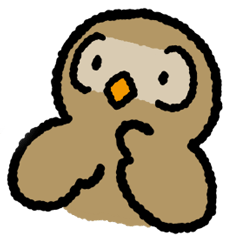 [LINEスタンプ] ホーさん