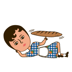 [LINEスタンプ] 1537の友達のもちもちな一日！