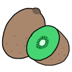 [LINEスタンプ] 食べたいフルーツリクエスト