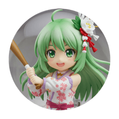[LINEスタンプ] 精霊みなみちゃんカプセルトイ第10弾