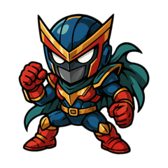 [LINEスタンプ] ブレイザムのヒーロー語録