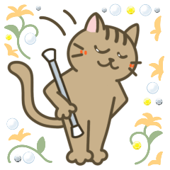 [LINEスタンプ] バトントワリング！連絡用