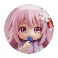 [LINEスタンプ] 精霊みなみちゃんカプセルトイ第9弾