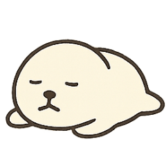 [LINEスタンプ] 知らんぷりアザラシのとぼけ日常