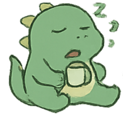 [LINEスタンプ] ぐでぐでドラゴンの毎日